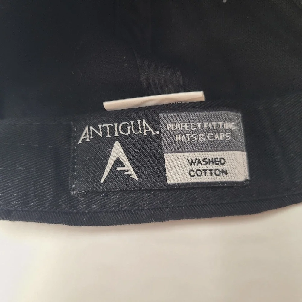 Symetra Tour Hat Strapback Antigua Black Gold Road to the LPGA Golf Casual Men